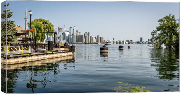 Toronto Islands View  Canvas Print by Naylor's Photography