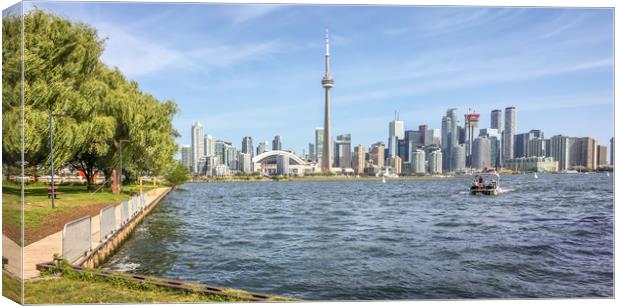 Lake Ontario Panorama Canvas Print by Naylor's Photography