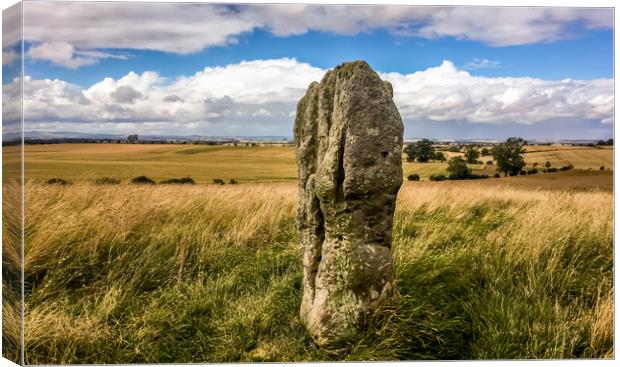 Duddo Five Stones Canvas Print by Naylor's Photography