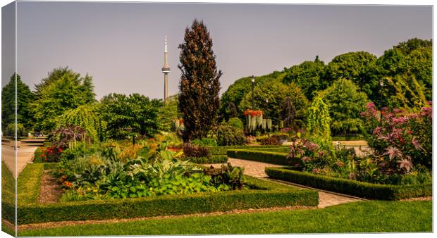  Gardens of the Toronto Islands  Canvas Print by Naylor's Photography
