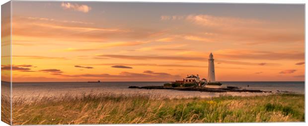 Welcoming the Warmth to our Shores Panorama Canvas Print by Naylor's Photography