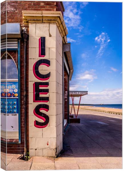 Anyone for Ice Cream ? Canvas Print by Naylor's Photography