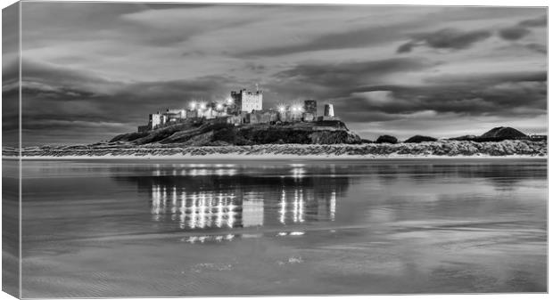 The beauty of Bamburgh Canvas Print by Naylor's Photography