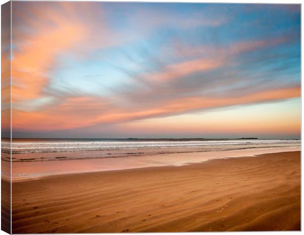 Bamburgh Beauty Canvas Print by Naylor's Photography