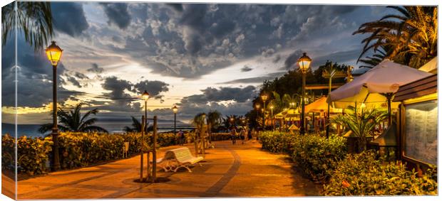 Costa Adeje lovely and relaxing Canvas Print by Naylor's Photography