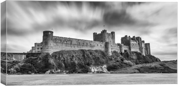 The amazing Bamburgh Castle Canvas Print by Naylor's Photography
