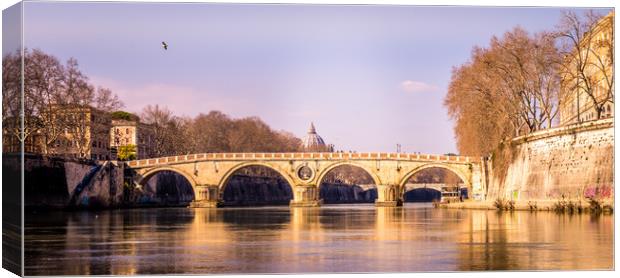 The Iconic Sisto Bridge  Canvas Print by Naylor's Photography