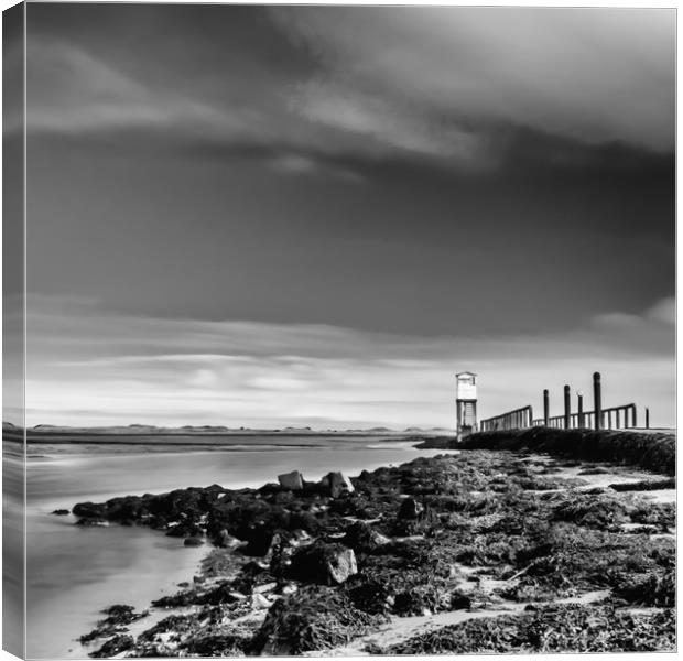 Over the Lindisfarne Refuge  Canvas Print by Naylor's Photography
