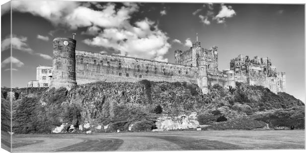 Bamburgh Castle   Canvas Print by Naylor's Photography