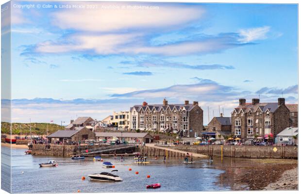 Barmouth Quay, Gwynedd Canvas Print by Colin & Linda McKie