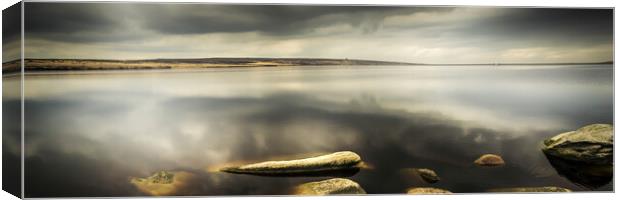 BE0005P - Calm Before The Storm - Panorama Canvas Print by Robin Cunningham