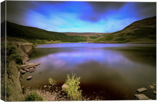 GM0004S - Yeoman Hey Reservoir - Standard Canvas Print by Robin Cunningham