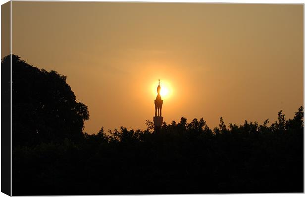 Cairo Sunset Canvas Print by Jonathan Reid