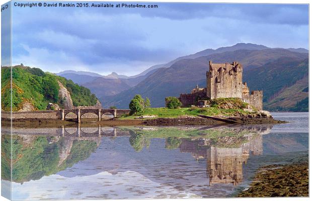  Eilean Donan Castle , the Highlands , Scotland Canvas Print by Photogold Prints