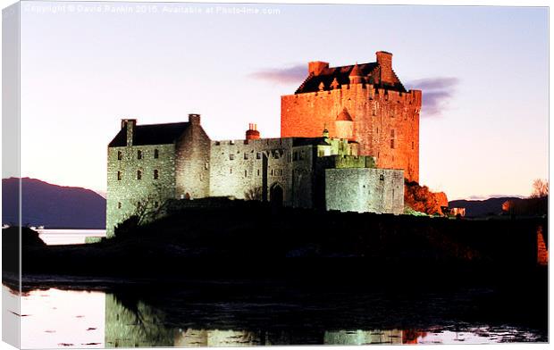  Eilean Donan Castle in the wintertime ,  Scotland Canvas Print by Photogold Prints