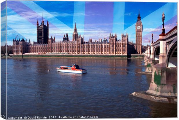 Houses of Parliament, Westminster, London Canvas Print by Photogold Prints