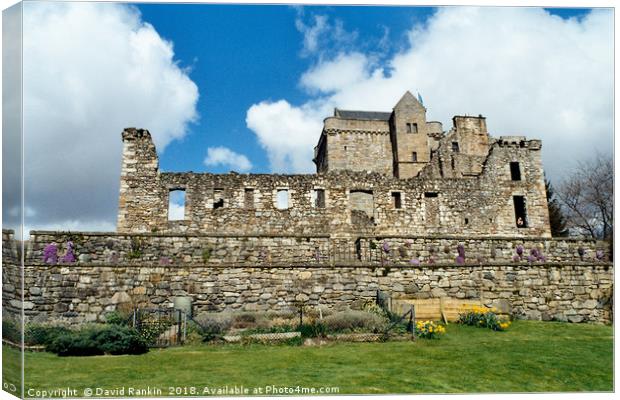 Castle Campbell , Scotland Canvas Print by Photogold Prints