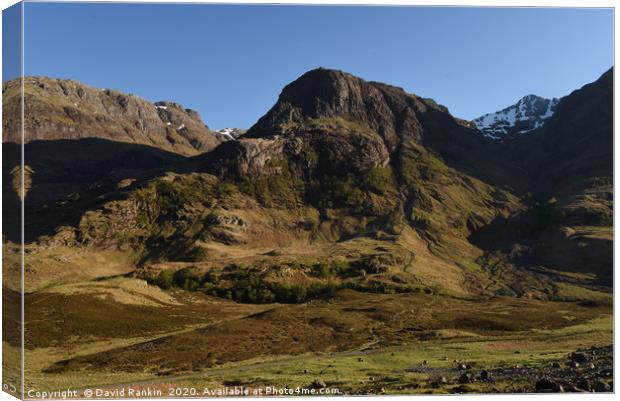 Glencoe , Glen , Coe, the Highlands, Scotland , Canvas Print by Photogold Prints