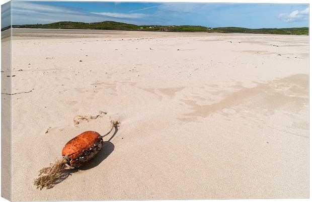 Uig beach, Isle of Lewis Canvas Print by David Ross