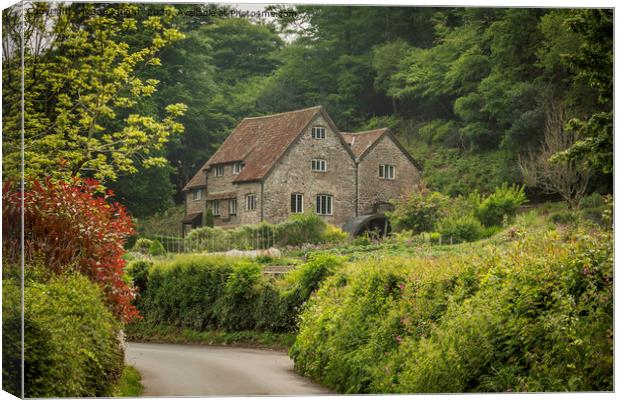 Mill House, Somerset Canvas Print by Sue Knight