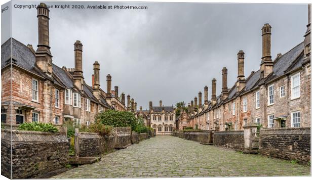 Vicars' Close, Wells Somerset Canvas Print by Sue Knight