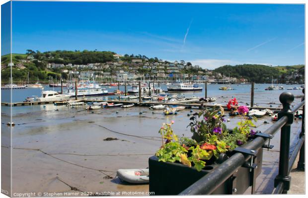 Dartmouth and Kingswear Canvas Print by Stephen Hamer