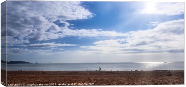 A Serene Seascape Canvas Print by Stephen Hamer