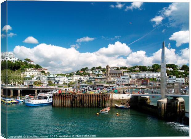 Torquay  Canvas Print by Stephen Hamer