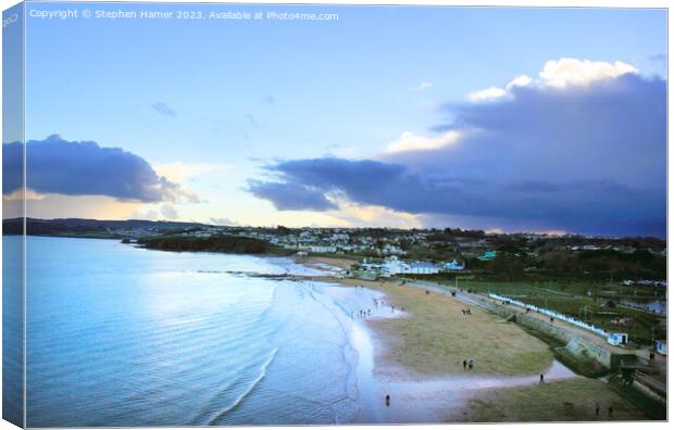 Goodrington Sands Canvas Print by Stephen Hamer