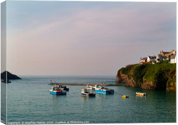 Port Isaac Canvas Print by Stephen Hamer