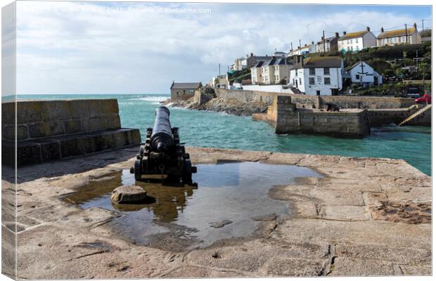 Porthleven Harbour, Cornwall, UK Canvas Print by David Forster