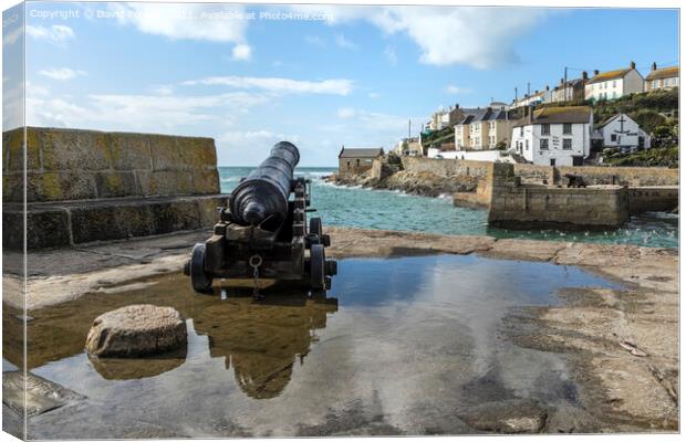  Porthleven Harbour, Cornwall, UK Canvas Print by David Forster