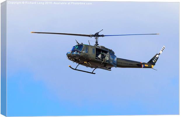  Huey Canvas Print by Richard Long