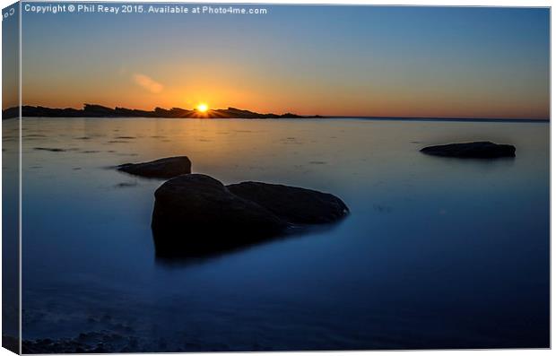  Morning has broken. Canvas Print by Phil Reay