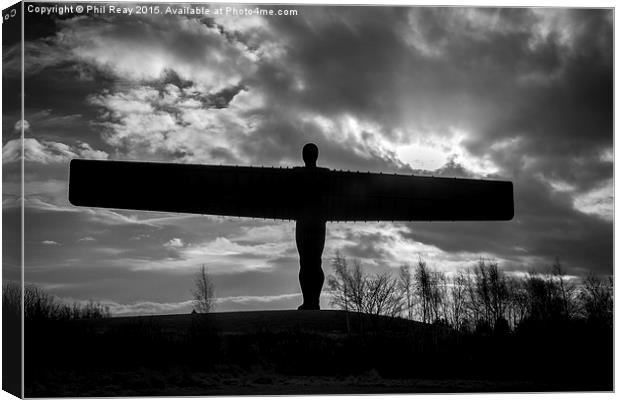  The Angel of the North Canvas Print by Phil Reay