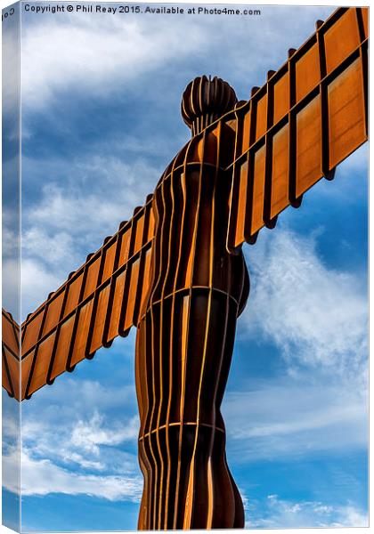  The Gateshead Angel Canvas Print by Phil Reay