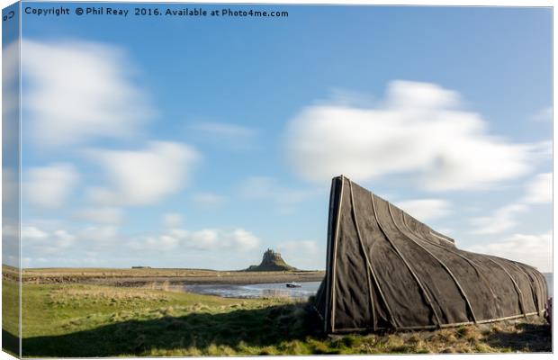 Lindisfarne Castle Canvas Print by Phil Reay
