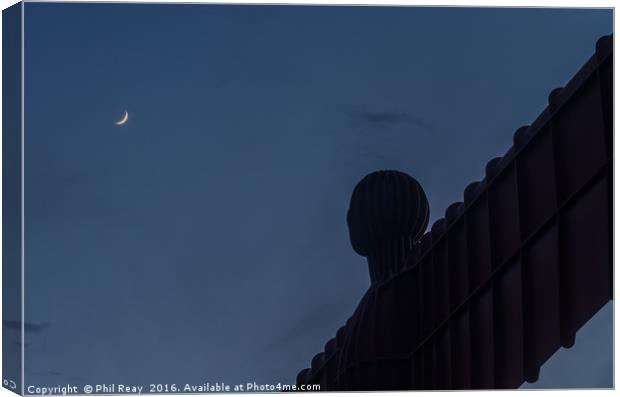 The Angel of the North Canvas Print by Phil Reay