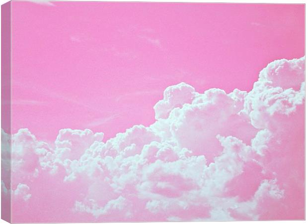 Pink clouds Canvas Print by Emilia Glazunova