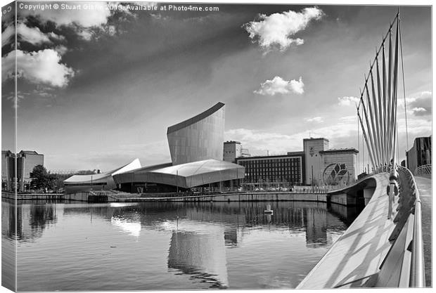 Imperial War Museum North Canvas Print by Stuart Giblin