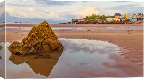 Tenby  Canvas Print by Michael South Photography