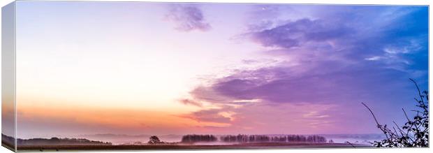  Winter sunrise Canvas Print by Gary Schulze