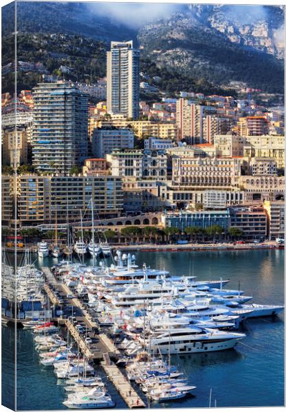 Port of Monaco Canvas Print by Artur Bogacki