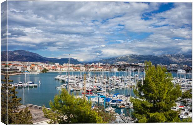 City of Split in Croatia Canvas Print by Artur Bogacki