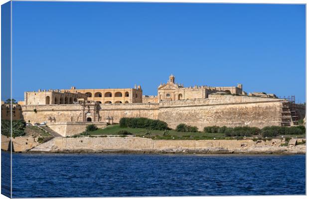 Fort Manoel on Manoel Island in Gzira, Malta Canvas Print by Artur Bogacki