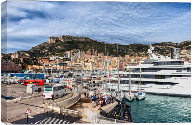 Principality of Monaco Canvas Print by Artur Bogacki