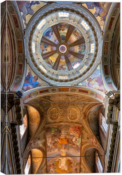 Church of San Rocco Canvas Print by Artur Bogacki