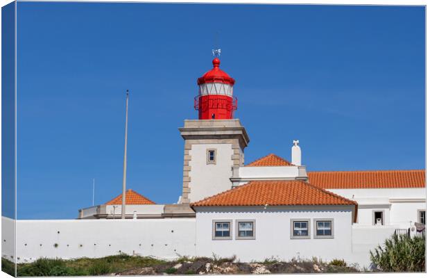 Cabo da Roca Lighthouse in Portugal Canvas Print by Artur Bogacki