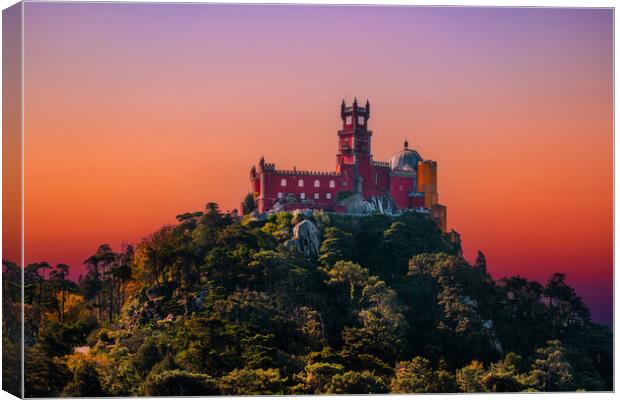 National Palace of Pena in Sintra, Portugal Canvas Print by Artur Bogacki