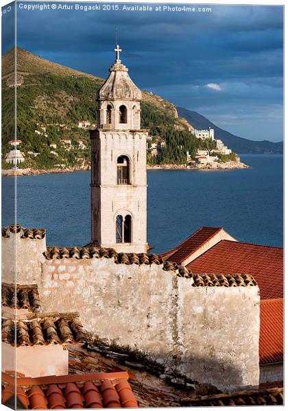 Dubrovnik in Croatia Canvas Print by Artur Bogacki